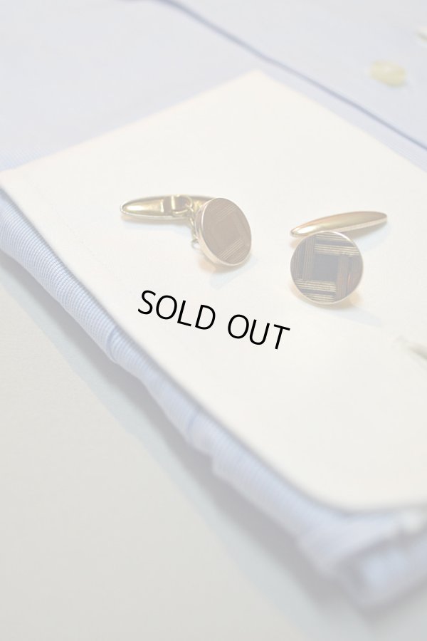 画像1: 1910'S〜1920'Sヴィンテージカフリンクス チェーン・エクステンション式 Made in England