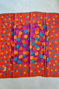 Dead Stock 80s Yves Saint Laurent Foulards ヴィンテージスカーフ Spots