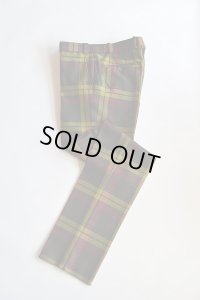 Bernard Zins Tartan Check pantalon ベルナール ザンス タータンチェック パンタロン トラウザーズ　　 