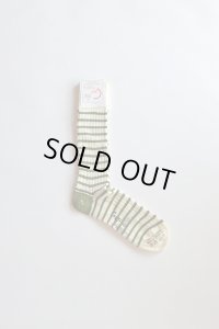 Corgi Mercerized Cotton Socks コーギー ボーダーソックス　マーセライズドコットン