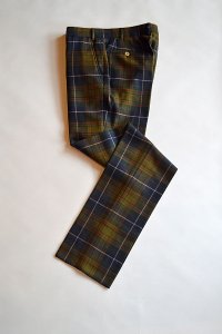 Bernard Zins Tartan Check pantalon ベルナール ザンス タータンチェック パンタロン トラウザーズ