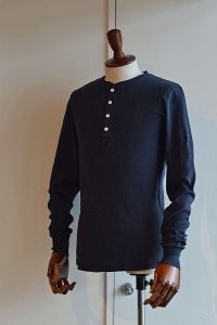 Schiesser Henley Neck Long Sleeve KARL HEINZ Blueblack シーサー