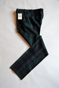 Bernard Zins Tartan Check pantalon ベルナール ザンス タータンチェック パンタロン トラウザーズ 