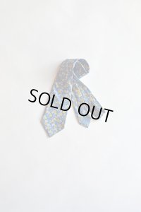 1970'S Vintage Hermes Silk Print Tie ヴィンテージエルメスネクタイ