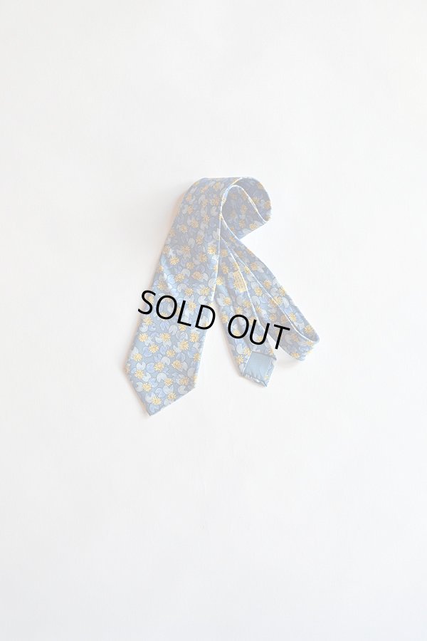 画像1: 1970'S Vintage Hermes Silk Print Tie ヴィンテージエルメスネクタイ