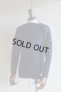 カネル バスクシャツ ミッドシップ ヴィンテージリブ フランス製 Kanell industriel BASQUE SHIRT Midship Made in France MARINE