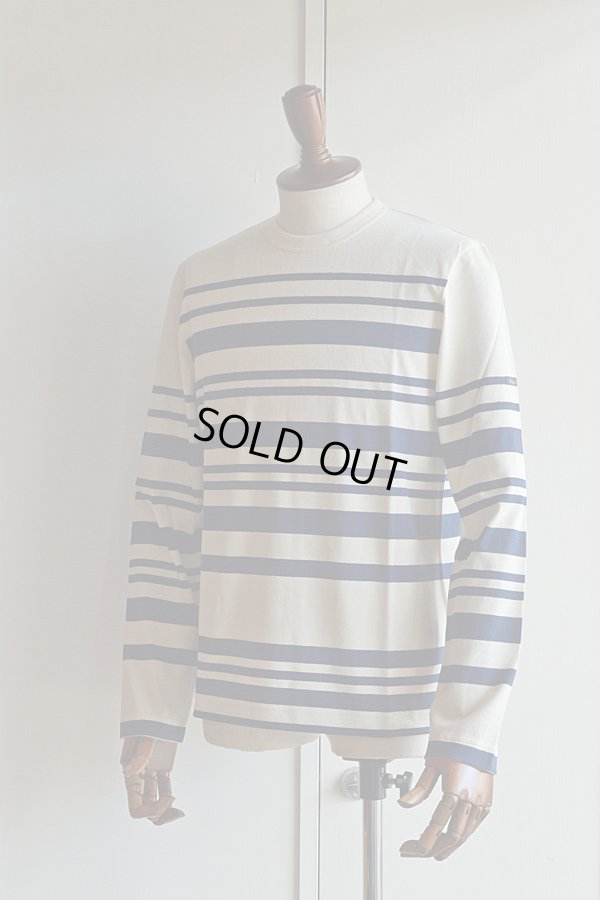 画像1: ルミノア バスクシャツ ピカソボーダー フランス製 パブロ・ピカソ Le minor Mariniere Pablo Made in France Picasso Border