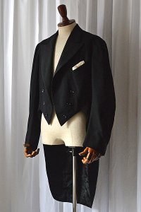 1931s ヴィンテージテールコート キーナンフィリップス 燕尾服 ビスポークオーダー品 Vintage Evening Tailcoat Handmade Made in England Keenan Phillips & Co Bespokeorder