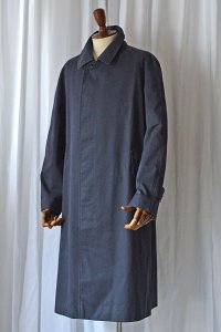 1980's ヴィンテージバーバリーステンカラーコート ネイビー 48 Vintage Burberry Balmacaan Coat Navy 