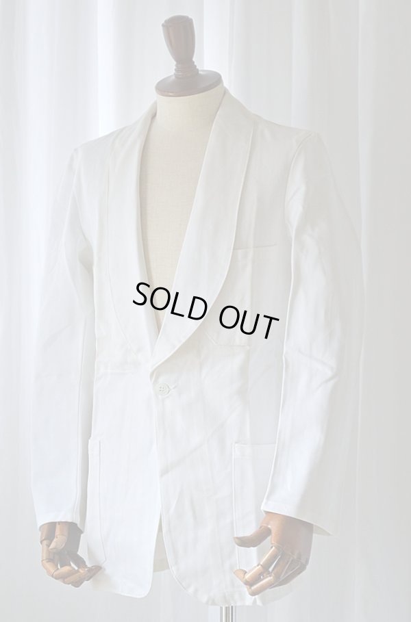 画像1: 1984s デッドストック モリネル ショールカラージャケット 42 Dead Stock Vintage Molinel Shawl Color Jacket Made in France　