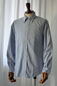 ファーイーストマニュファクチュアリング ボタンダウンシャツ ブルー FAR EAST MANUFACTURING B.D Shirts Blue