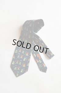 1970'S〜1980'S ヴィンテージエルメス シルクタイ Vintage Hermes Silk Print Tie