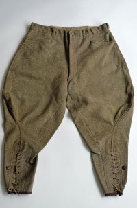 1930s〜40s ヴィンテージハンティングジョッパーズ カバードクロス Vintage Hunting Jodhpurs Trousers Covert