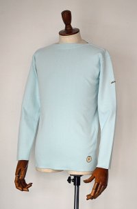 カネル バスクシャツ ミッドシップ ヴィンテージリブ フランス製 Kanell industriel BASQUE SHIRT Midship Made in France  PORCELAINE