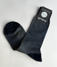 パンセレラ ソックス バーズアイ ネイビー Pantherella Socks Navy Birdseye