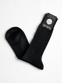 パンセレラ ソックス ヘリンボーン 黒 Pantherella Socks Houndstooth Black