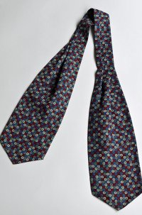 シャルベ アスコットタイ シルク Charvet Silk Ascot Tie Made in France