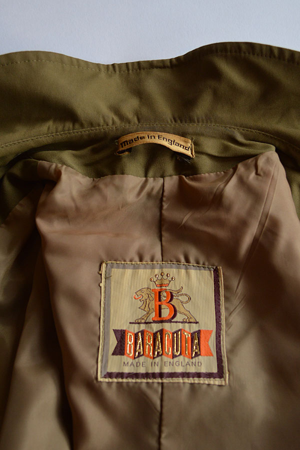 1970s〜80s Vintage BARACUTA Balmacaan Coat Made in England ...