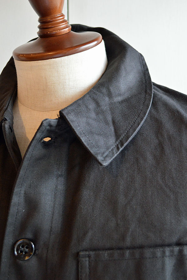 希少！】1930-40ブラックモールスキン フレンチワークジャケット
