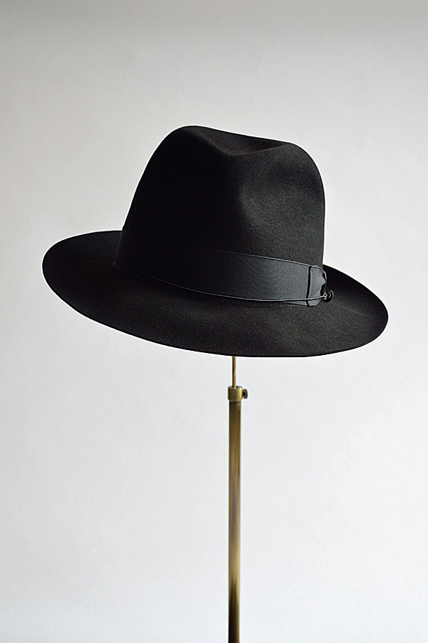 画像1: デッドストック ヴィンテージボルサリーノ ビーバーフェルトハット ブルックスブラザーズ社特注品 Deadstock Vintage Borsalino Beaver Felt Hat Exclusively Made For Brooks Brothers