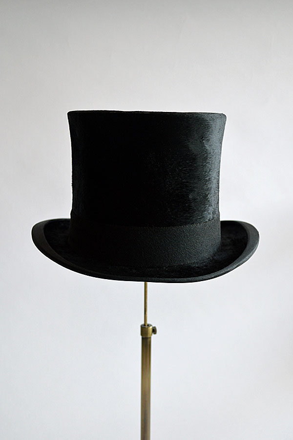 画像1: 1900'S〜1920'S アンティークダンアンドカンパニー トップハット シルクハット マーシャル アンド スネルグローブ Antique G.A.Dunn & Co Top Hat Silk Hat Made in England Marshall & Snelgrove