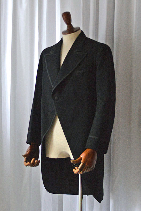 画像1: 1920s アンティークモーニングコート ビスポークオーダー品 Antique Morning coat Handmade Made in France Bespokeorder 