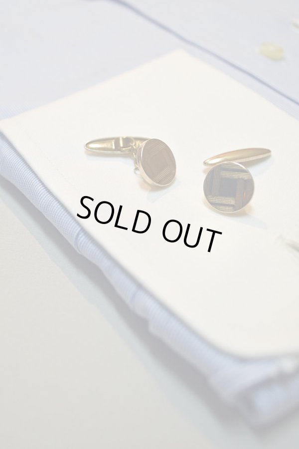 画像1: 1910'S〜1920'Sヴィンテージカフリンクス チェーン・エクステンション式 Made in England