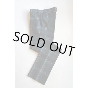 画像: Bernard Zins Tartan Check pantalon ベルナール ザンス タータンチェック パンタロン トラウザーズ　　