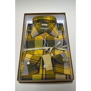 画像: Ciriello チリエッロ ドレスシャツ Vintage Fabric ヴィンテージ生地