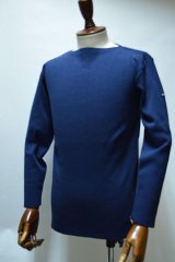 画像: FILEUSE D'ARVOR BASQUE SHIRT Brest Made in France フィールズダルボー バスクシャツ ブレスト ヴィンテージリブ MARINE (NAVY) 