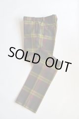 画像: Bernard Zins Tartan Check pantalon ベルナール ザンス タータンチェック パンタロン トラウザーズ　　 