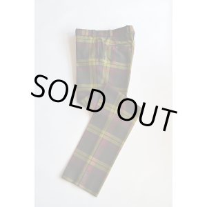 画像: Bernard Zins Tartan Check pantalon ベルナール ザンス タータンチェック パンタロン トラウザーズ　　 