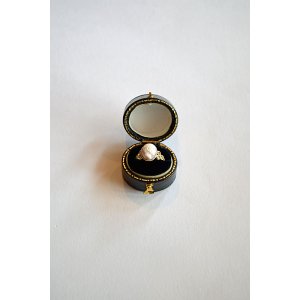 画像: 1900'S Victorian Cameo Pearls Ring 18ct  アンティークカメオ リング