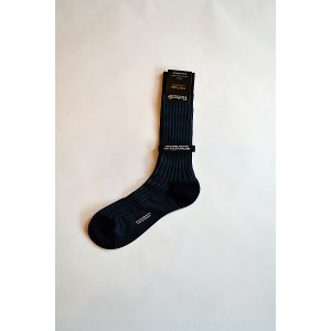 画像: Pantherella クラシックリブソックス ネイビーブルー