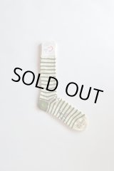 画像: Corgi Mercerized Cotton Socks コーギー ボーダーソックス　マーセライズドコットン