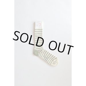 画像: Corgi Mercerized Cotton Socks コーギー ボーダーソックス　マーセライズドコットン