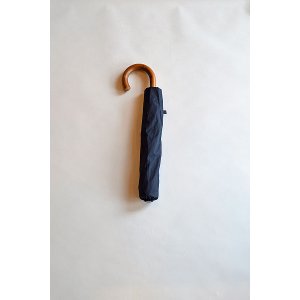 画像: Fox Umbrellas 折りたたみ傘 マラッカ ネイビー