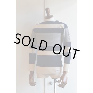 画像: FILEUSE D'ARVOR BASQUE SHIRT Brest Made in France フィールズダルボー バスクシャツ ブレスト ヴィンテージリブ HAVERSACK別注