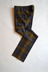 画像: Bernard Zins Tartan Check pantalon ベルナール ザンス タータンチェック パンタロン トラウザーズ