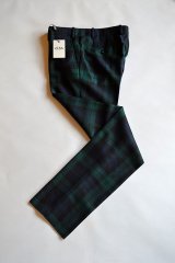 画像: Bernard Zins Tartan Check pantalon ベルナール ザンス タータンチェック パンタロン トラウザーズ 