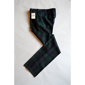 画像: Bernard Zins Tartan Check pantalon ベルナール ザンス タータンチェック パンタロン トラウザーズ 