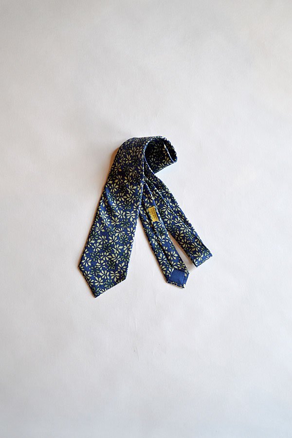 画像1: 1970'S Vintage Hermes Silk Print Tie ヴィンテージエルメスネクタイ