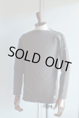 画像: カネル バスクシャツ ミッドシップ ヴィンテージリブ フランス製 Kanell industriel BASQUE SHIRT Midship Made in France CHOCOLAT