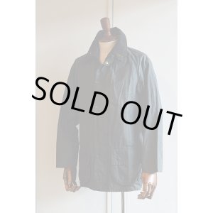 画像: 1980s ヴィンテージバブアービューフォート 2ワラント オイルドジャケット ネイビー 34 Vintage Barbour Beaufort 2Warrant Oiled Jacket Navy
