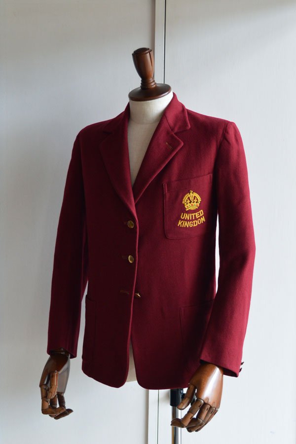 画像1: 1940s〜50s ヴィンテージハロッズスクールジャケット 特注品 Special Made Vintage Harrods School Jacket Made in England