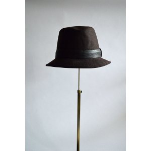 画像: 1990s ヴィンテージエルメス フェルトハット モッチ社 Vintage Hermes Felt Hat Made By Motsch Made in France