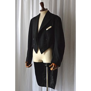 画像: 1931s ヴィンテージテールコート キーナンフィリップス 燕尾服 ビスポークオーダー品 Vintage Evening Tailcoat Handmade Made in England Keenan Phillips & Co Bespokeorder