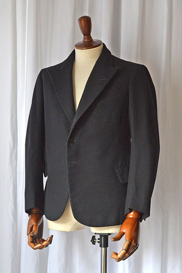 画像1: 1920s アンティークディナージャケット ハンドメイド デッドストック Antique Dinner Jacket Handmade Made in England Deadstock