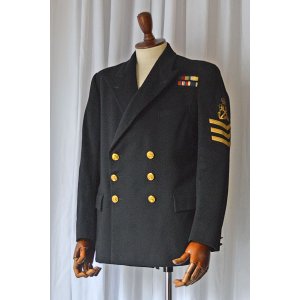 画像: 1950s〜60s ヴィンテージロイヤルネイビーダブルジャケット 英国王海軍 Vintage Royal Navy Double Brest Jacket