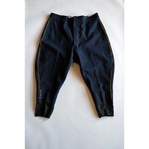 画像: 1930s ヴィンテージフレンチネイビーセレモニートラウザーズ Vintage French Navy Ceremony Jodhpurs Trousers Made in France